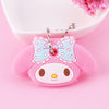 Cute Cartoon Keychain Silicone Stitch Protective Key Case Cover for Key Control Dust Cap Holder Gift Women Key Chain